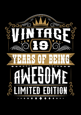 19 Years Of Being Awesome