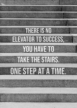 No Elevator To Success