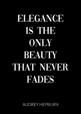 Audrey Hepburn Elegance
