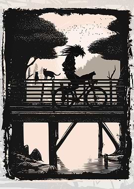 MTB and Fixie Punk Riders