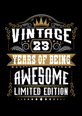 23 Years Of Being Awesome