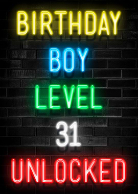 BIRTHDAY BOY LEVEL 31