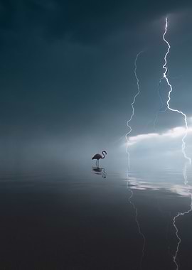 Mirror of Flamingo III