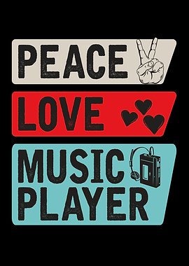 Peace Love Music Player