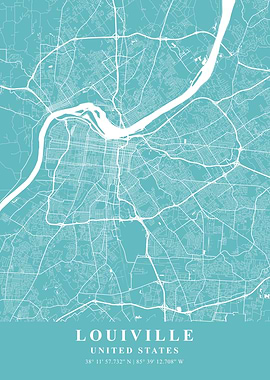 Louisville Beach Plane Map