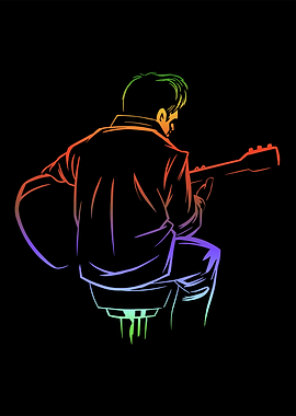 Aoustic Guitar Player