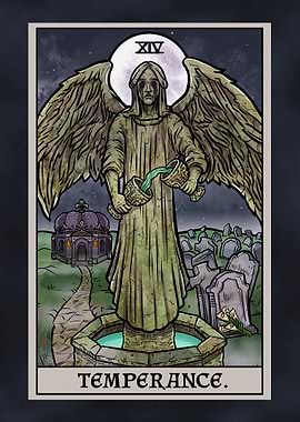 Temperance Terror Tarot