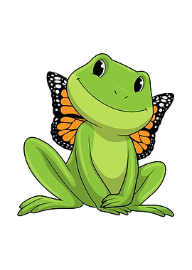 Frog Butterfly