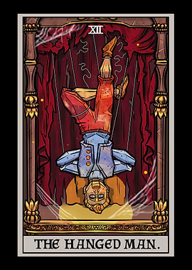 Hanged Man Terror Tarot