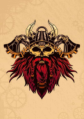 Steampunk Viking Design