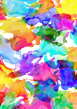 Watercolor Paint Splats