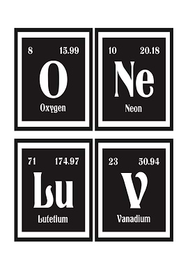 One Love Periodic Table