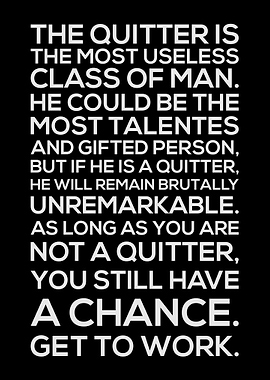 Dont Be Quitter