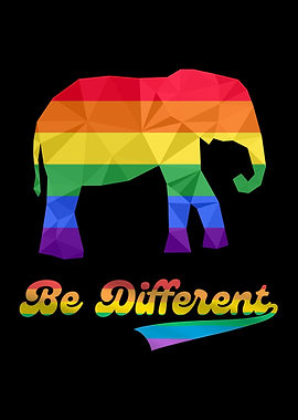 Gay Pride Elephant LGBTQ