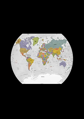 world map
