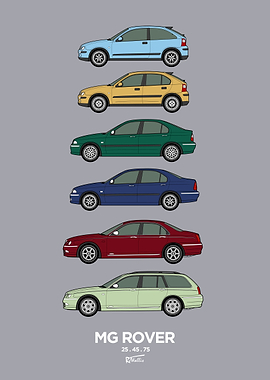 Rover 2001 Car Collection