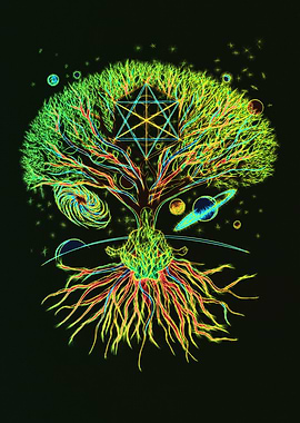 Sacred Magical Tree