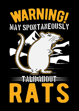 Warning Rat Owner House