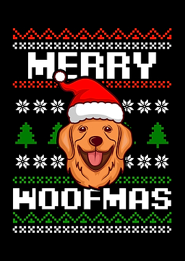 Dog Ugly Christmas Merry