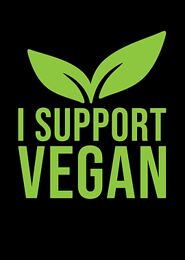 Vegan I Support Vegan