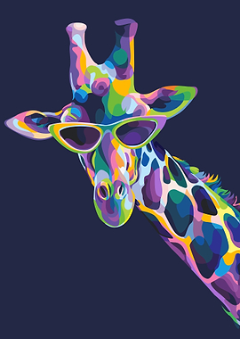 cool giraffe