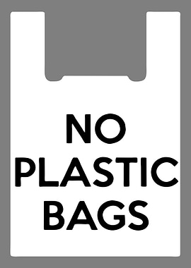 no plastic bags