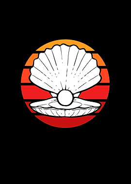 Seashell Retro Vintage