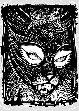 Psychedelic Weird Cats