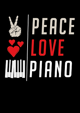 Peace Love Piano