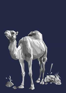 Monochrome camel