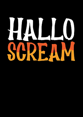 Halloween scream