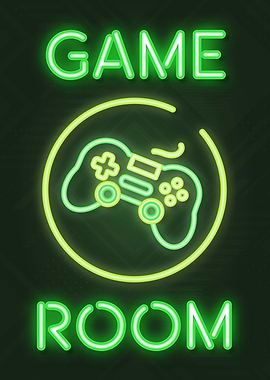 Video Game Room Neon Sign