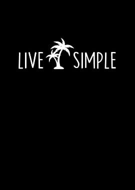 Live Simple Palm Tree