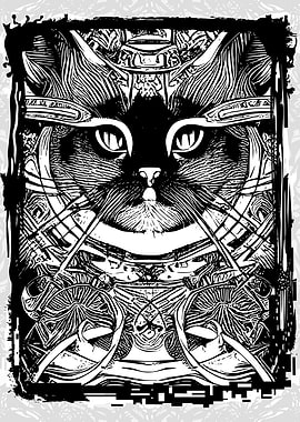 Psychedelic Weird Cats