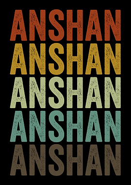 Anshan China Retro Vintage