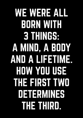 Mind Body and Lifetime
