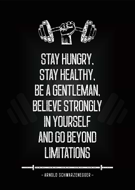 Arnold Gym Quote