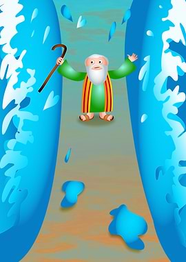 Moses Parting the Red Sea