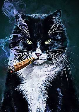 Smoke Cat