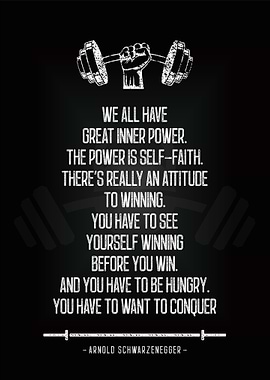 Arnold Gym Quote