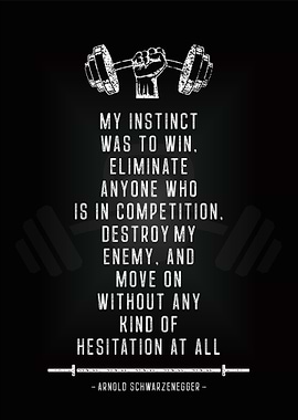 Arnold Gym Quote