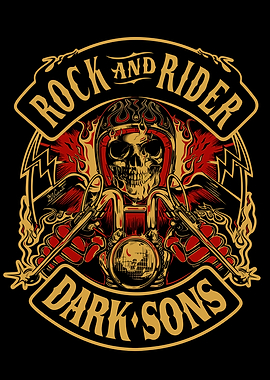 Retro Rock and rider