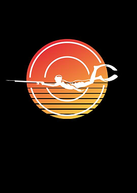 Spearfishing Diver Diving