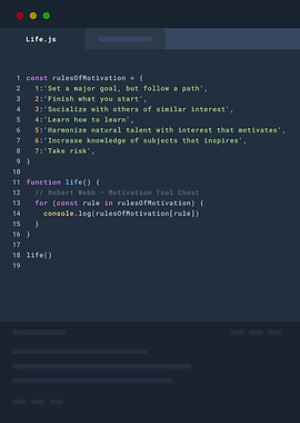 Rules of Motivation Quotes