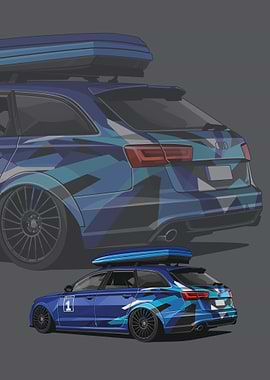 Audi RS4 B9 BKSS Style