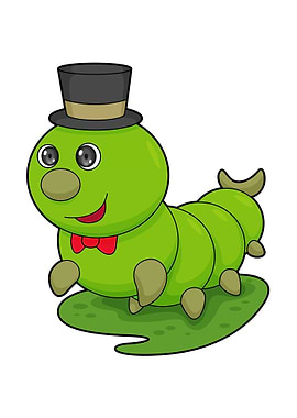 Caterpillat Gentleman Hat