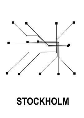 Stockholm Subway Map