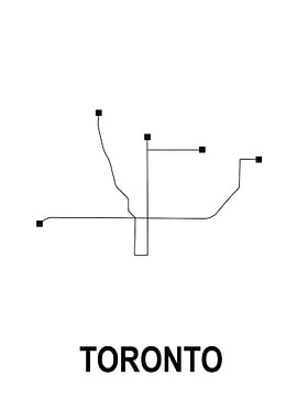 Toronto Subway Map