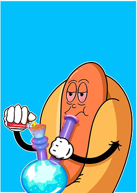 Pot Dog Bong Time