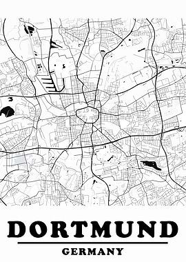 Minimal Dortmund Map